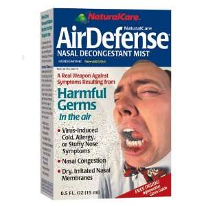  NaturalCare AirDefense Nasal Decongestant Mist, 0.5 Ounce 