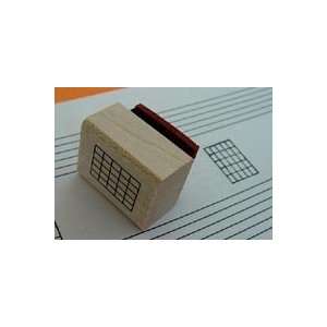  Mini Guitar Chord Stamp (5 Frets) Rubber Stamp Musical 