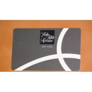  Saks fifth avenue gift card: Everything Else