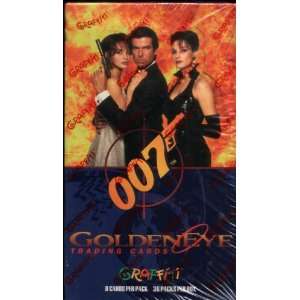  GoldenEye Trading Cards 007 James Bond Sealed Box 