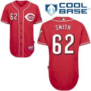  Jordan Smith Cincinnati Reds Authentic Alternate Cool Base 