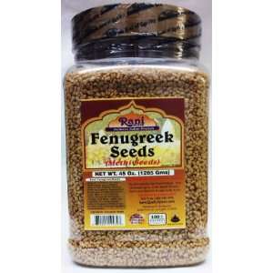 Rani Fenugreek Seeds 45Oz  Grocery & Gourmet Food