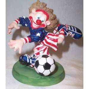  Jerky Jock Soccer Clown Goal Oriented