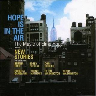 Hope Is In the Air The Music of Elmo Hope Audio CD ~ New Stories