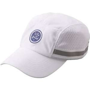  Life is good Cool Runner Cap (White): Sports & Outdoors
