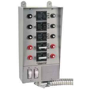   30310A Manual Indoor Transfer Switch,10 Circuit: Home Improvement
