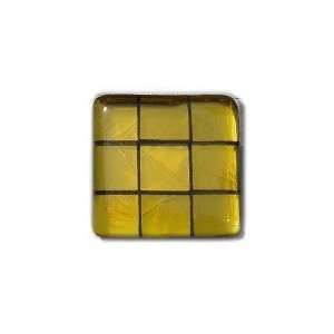  Glace Yar GYK YL4SN, Square 1 1/2 Length Glass Knob, 9 