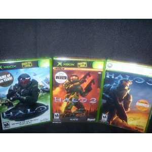   Collection Rare Original Halo, Halo 2, & Halo 3 