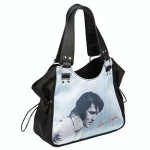  Elvis Presley Blue Purse Handbag 