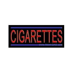  Cigarettes Outdoor Neon Sign 13 x 32: Home Improvement