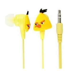  Angry Birds Yellow Bird Earphones Headphones for  MP4 