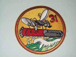 MTB RON 31 Motor Torpedo Boat Squadron Military Patch  