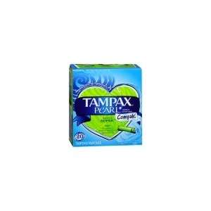  Tampax Pearl Secretly Super Compak Tampons, 20 Ct 