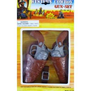  Western Cowboy Gun Play Set 5pc Toys & Games