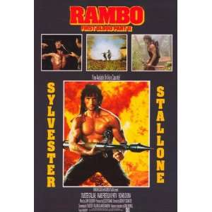  Rambo First Blood, Part 2 Movie Poster (11 x 17 Inches 