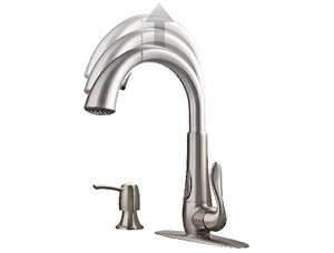 Price Pfister F 529 ADRS Elevate EXT Pull Down Kitchen Faucet 