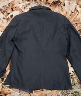 Ukraine Navy Autumn Winter Uniform 54/XL Sailor Bushlat Jacket BLACK 