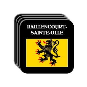 Nord Pas de Calais   RAILLENCOURT SAINTE OLLE Set of 4 Mini Mousepad 