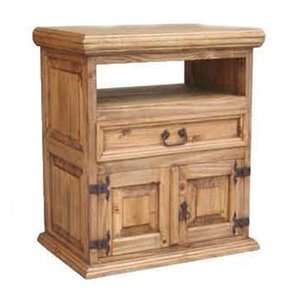  Million Dollar 09 16 Swivel Top TV Stand, Rustic