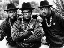 Run D.M.C. in 1988, from left to right Run , Jam Master Jay and D 