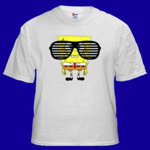 Spongebob Rap Hip Hop Kanye Funny Cool T shirt S M L XL  