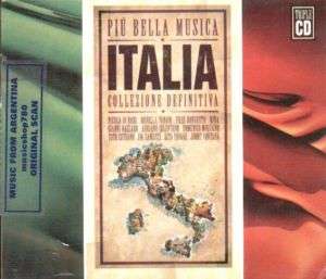 ITALIA PIU BELLA MUSICA 3 CD SET RITA PAVONE MINA  
