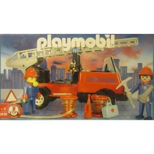  Playmobil Vintage Fire Truck (3936): Toys & Games