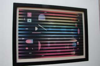 Magnificent, Fine & Rare Signed & Framed Yaacov Agam AGAMOGRAM  