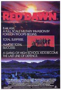 Red Dawn 27 x 40 Movie Poster , Patrick Swayze, Style B  