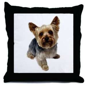  Yorki Pets Throw Pillow by 