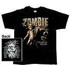 rob zombie zombie robot t shirt x large 