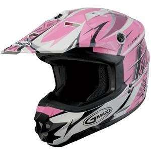  GMax GM76 Player Helmet   Small/Pink/White/Black 