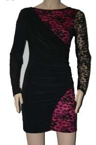 New Ladies Party Evening Bodycon Cheryl Cole Style Contrast Grecian 
