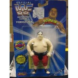    WWF Bend Ems Series III Yokozuna by JusToys 1995 Toys & Games