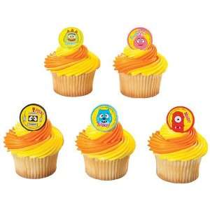  Yo Gabba Gabba Characters Cupcake Rings 12 Pack Toys 