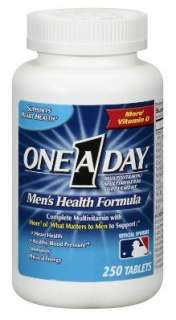 One A Day Mens Complete Multi Vitamin Multivitamin Supplement 250 ct 