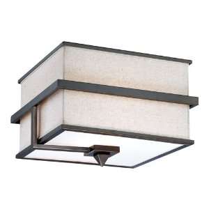  Nuvo 60/4397 Skyline 2 Light Flush Mount in Bali Bronze 