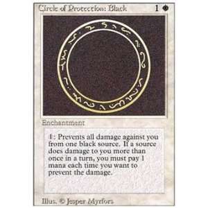   the Gathering Circle of Protection Black   Revised Toys & Games