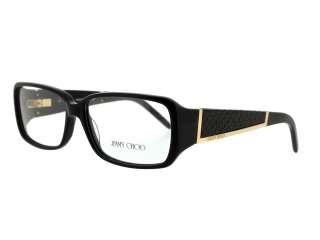 New Genuine Jimmy Choo JC 22 0807 BLACK Women Eyeglasses 780073237731 