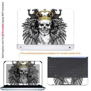  Skin Skins Protective decal sticker for Dell Inspiron 1012 
