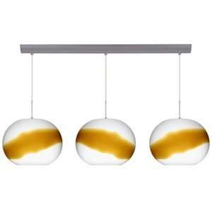  Besa Lighting 3JVX 4776 Luna 3 Light Energy Efficient Bar 