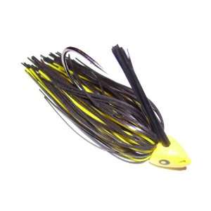   Pro Swim Bass Fishing Jig   Yellow Headed Blackbird: Sports & Outdoors