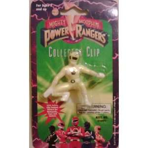   Morphin Power Rangers Collectible Clip   Yellow Ranger: Toys & Games