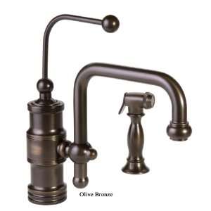 Graff Faucets G 4825 Wellington Kitchen Faucet w Side Spray Antique 