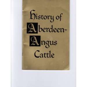   Aberdeen Angus Cattle American Angus Association  Books