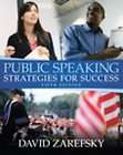 Public Speaking Strategies for Success by David Zarefsky (2007 