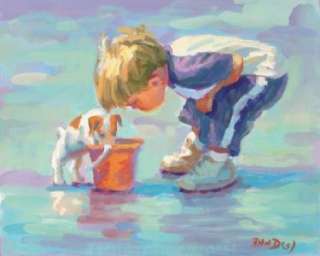 WONDER Beach Boy Lucelle RAAD Canvas Giclee DISCOUNT  