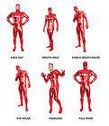 more options unisex fancy dress shiny zentai red bodysuits stag hen $ 
