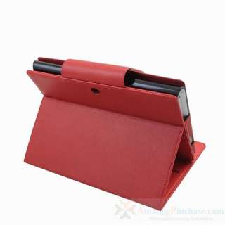  Case Cover for SONY Tablet S1 9.4 inch 3 Adjustable Angle Red  