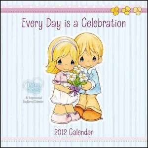 Precious Moments Every Day Is A Celebration 2012 Wall Calendar  